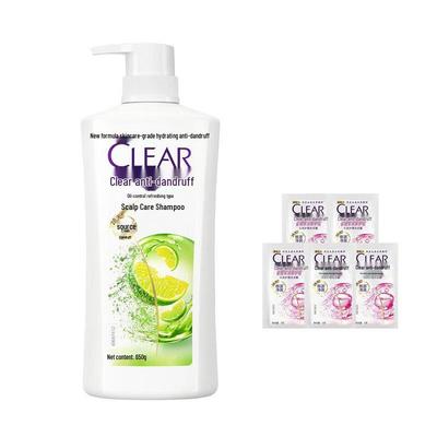 CLEAR Anti-Schuppen Öl-Kontrolle Erfrischendes Kopfhautpflege Shampoo