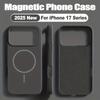 Silicone Liquido Per Custodia Magsafe Per iPhone 17 Pro Max 17Pro Air Originale Magnetica Ricarica Wireless Protettiva Morbida