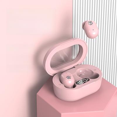 Fones de ouvido sem fio Bluetooth E8S TWS com cancelamento de ruído, baixa latência, fones de ouvido esportivos para jogos, bateria de longa duração e visor digital