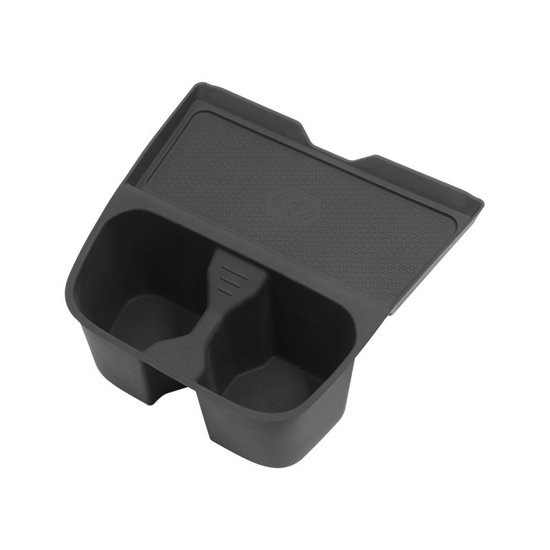 

for MG3 MG 3 2023-2025 2 in 1 Cup Holder Wireless Charging Anti-slip Pad Organizer Protective Pad Silicone Accessories