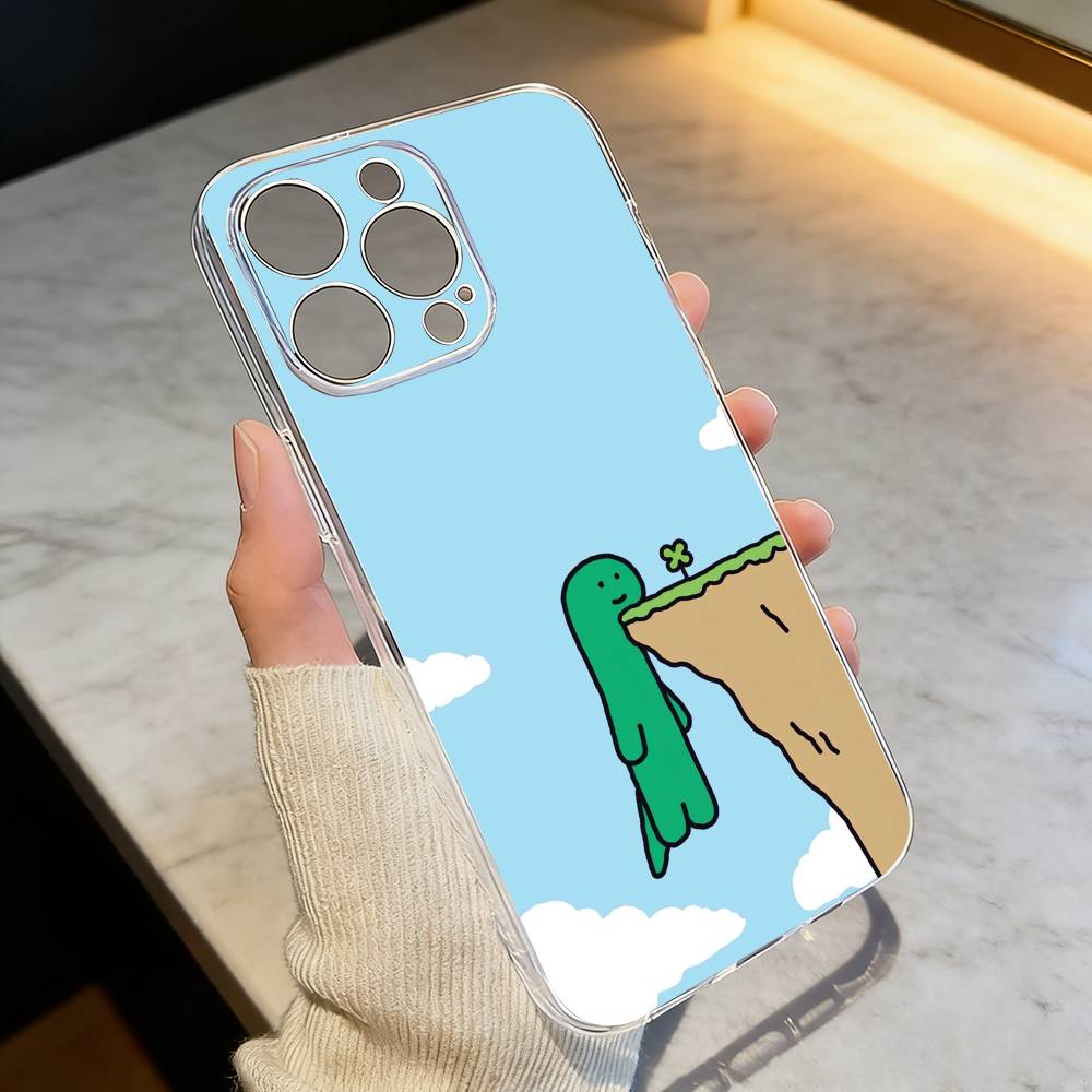 

Hot Cute Anime J-Joguman Phone Case Transparent Silicone Soft For iPhone 17 16 15 14 13 12 11 Mini Pro Max Plus iPhone15pro