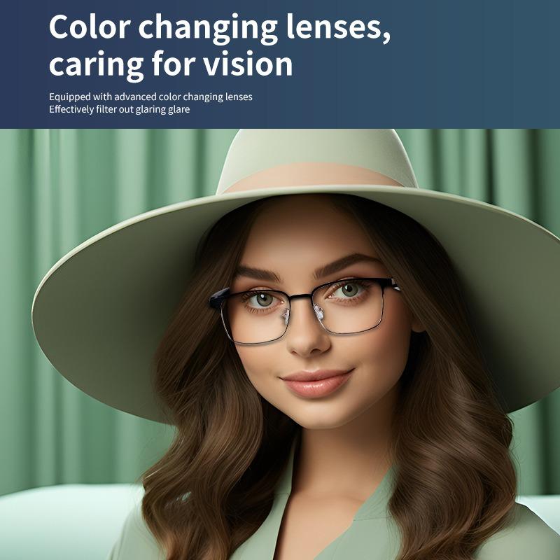 Ochelari inteligenți Bluetooth care își schimbă culoarea cu protecție UV pentru ascultarea muzicii și efectuarea apelurilor, ochelari audio cu căști pentru efectuarea apelurilor
