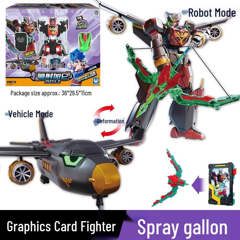 Blazing Ares: Transforming Robot Car Toy for Kids