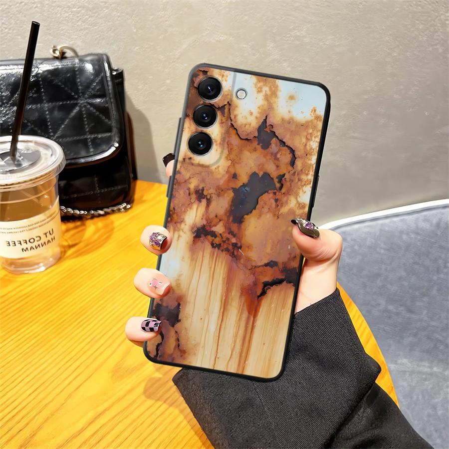 Case for Samsung Galaxy A05 Note 20 Ultra 9 10 A50 A70 A30 A40 A04 A06 A07 A10 A20 A03 A01 A02 Phone Cover Retro Rust