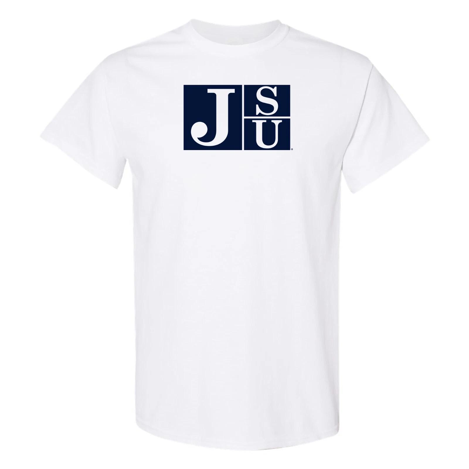 Jackson State Tigers Primary Logo - NCAA University T Shirt - White S