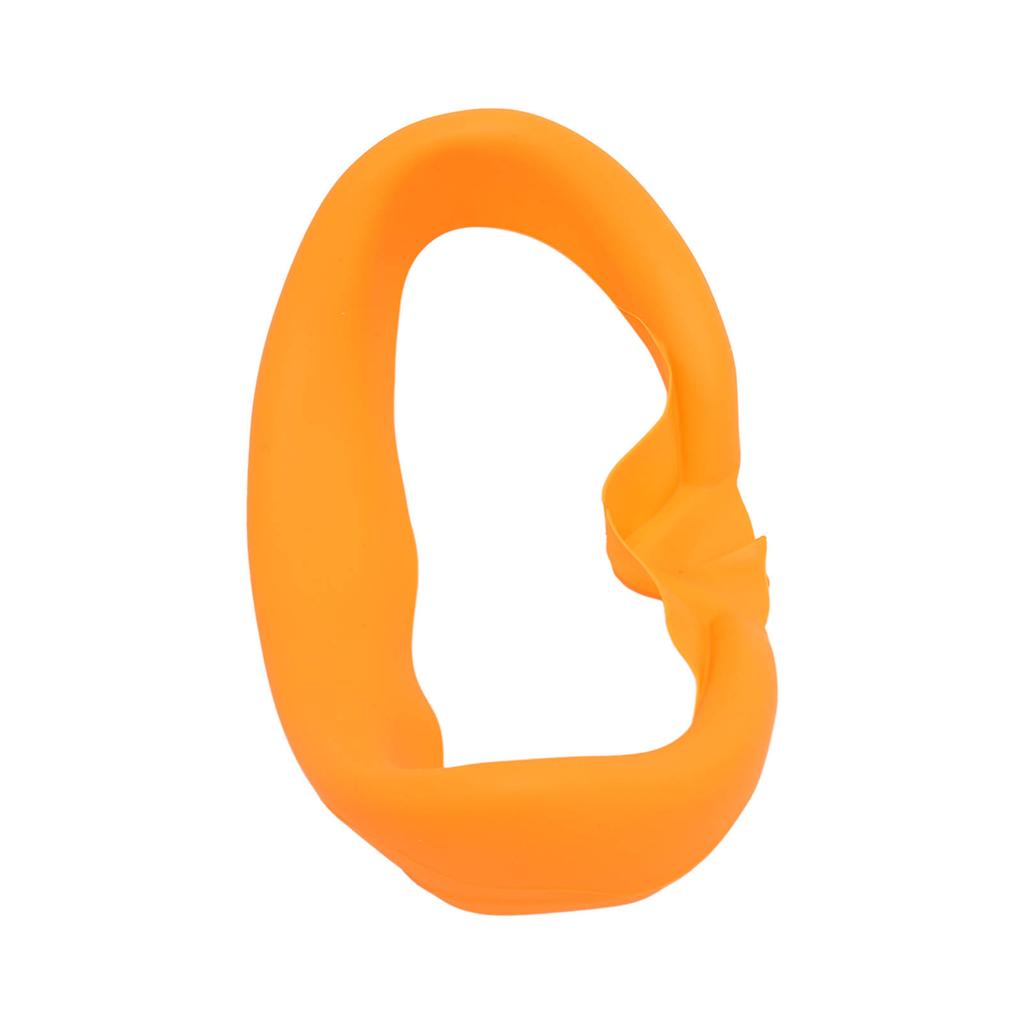 VR Silicone Face Cover Waterproof Washable Soft VR Face Pad Cushion for PICO 4 VR Glasses Orange