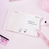 Hello Kitty Kawaii Plush Notebook - Cute Gel Cover Student Planner Diary
