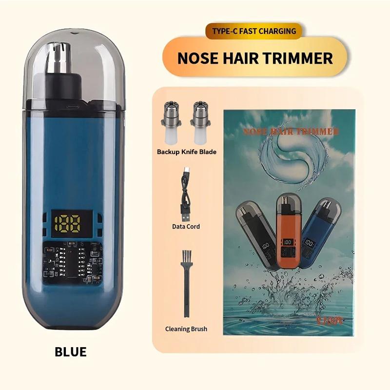 Nose Hair Trimmer Portable Trimmer for Nose Mini Nose and Ear Hair Trimmer Portable Nose Trimmer Rechargeable Trimmer for Man