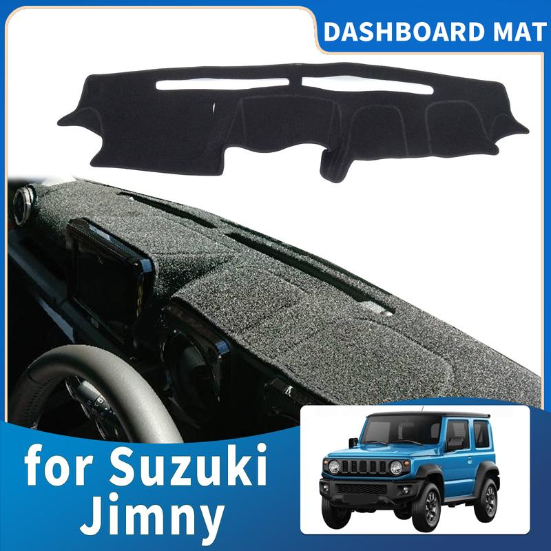 fit for Suzuki Jimny Dashmat Dashboard Cover Pad DashMat Sunshade Accessories Protective Carpet Car