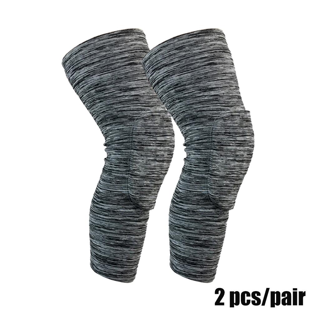1 Pair Basketball Knee Pads Athletic Protector Leg Compression Sleeve Honeycomb Brace Kneepad Fitness Gear Volleyball Gym Support