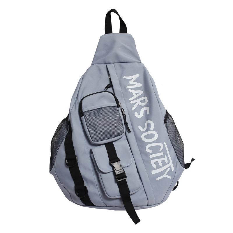 Shoulder Bag Men's Messenger Shoulder Bag Sports Travel Large Capacity Backpack Female Students Crossbody Chest Casual Bag Bolso