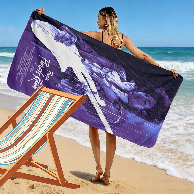 Prince 2D Flat Print Beach Towel, Large Soft Quick Dry Towel for Beach Camping SwimmingDSTJ0925171