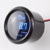 Dragon Gauge Car Gauge 2" 52mm VOLTS Gauge Car Voltage Meter Blue LED Black Shell Automotive Gauges Digital Display 12V Vehicle