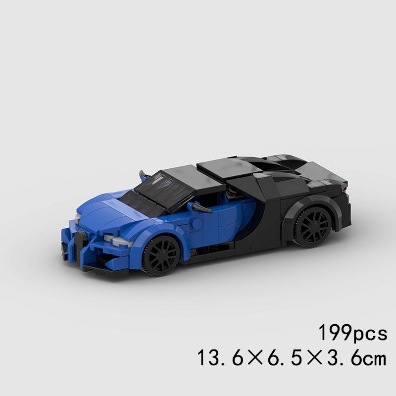 MOC Viteză Sport Super Mașină de Curse Model Blocuri de Construcție Pickup Poliție Cărămizi Vehicul de Curse de Oraș SUV Tehnic Raliu Sport Jucărie