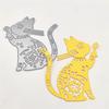 Make Wish Cat Metal Cutting Dies Scrapbooking Album Paper Cards Decorative Crafts Embossing Die Cuts
