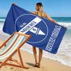 Custom Name Everton FC Print Beach Towel, Large Soft Quick Dry Towel for Beach Camping Swimming