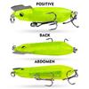 Tossing Slow Half Stick Soft Rubber Trembling Type Lure Weever Mandarin Fish Topmouth Culter Lure
