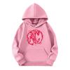 Child Fashion Lightweight Long Sleeve Pullover With Pockets  Print Hoodie