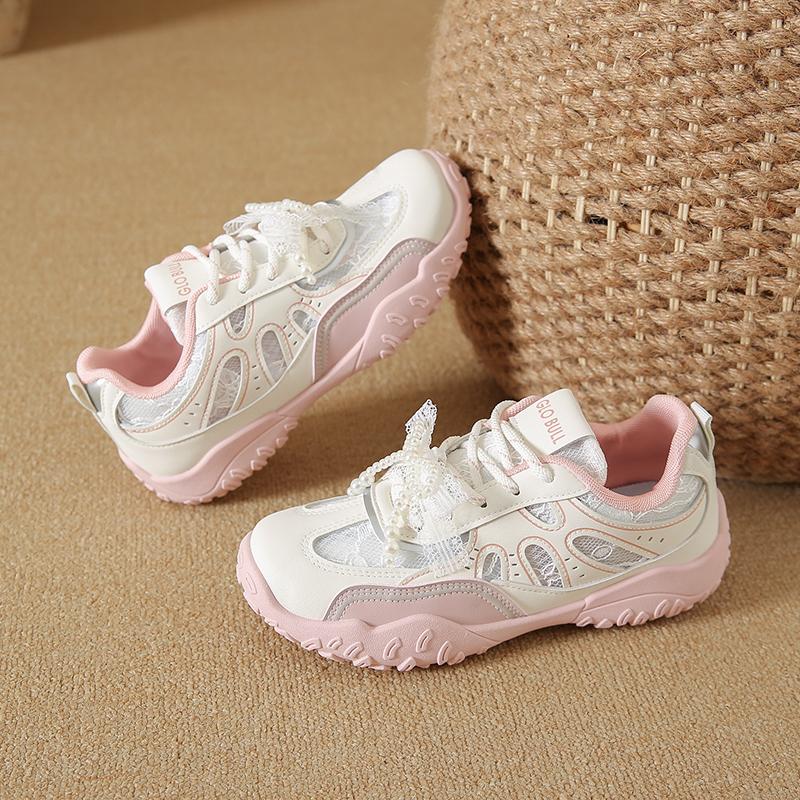 CRLAYDK Womens Sweet Sneakers Casual Walking Non Slip Comfortable Shoes Fashion Summer Lace Sports Running Shoes for Ladies