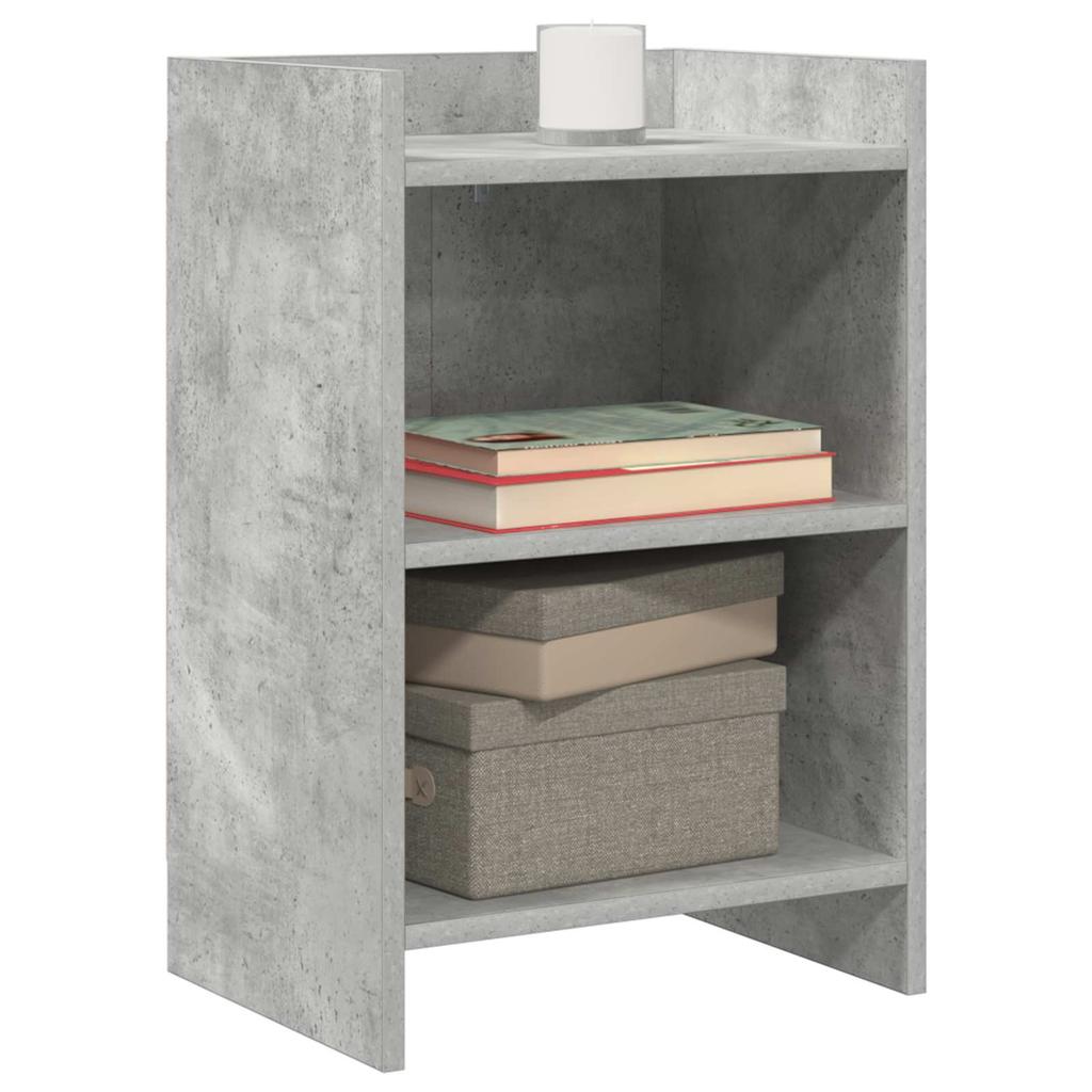 Nightstands 2 pcs Concrete Grey 40 x 30 x 60 cm Engineered Wood