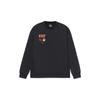 Li Ning Disney Star Wars, Sports Fashion, Patterned Print Loose Fit Fleece Lined Crew Neck Pullover Sweatshirt Unisex AWDRD57-5