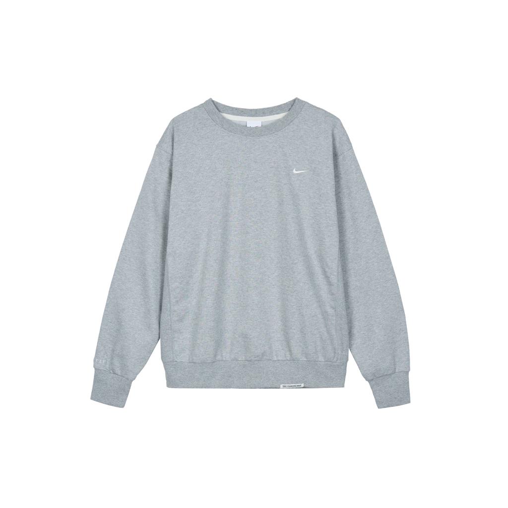 Nike Dry Sweatshirts Men's Gray Crew Neck Moderate Other CK6359-063