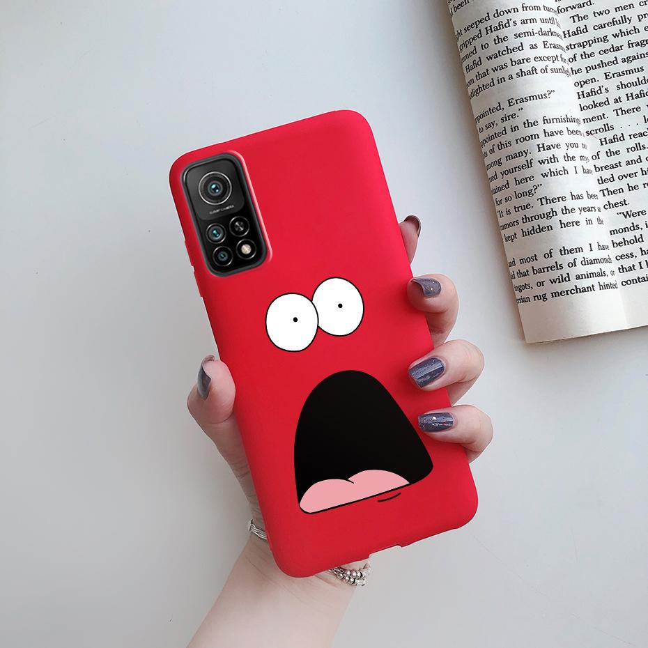 For Xiaomi Mi 10T Pro Case Cute Funda Silicone Matte TPU Soft Back protective Cover For xiaomi mi 10t 10tpro mi10T 10 t pro Case