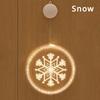 16cm 3d Led Suction Cup Light Santa Snowman Christmas Light Led String Christmas Tree Ambient Light Window Decoration