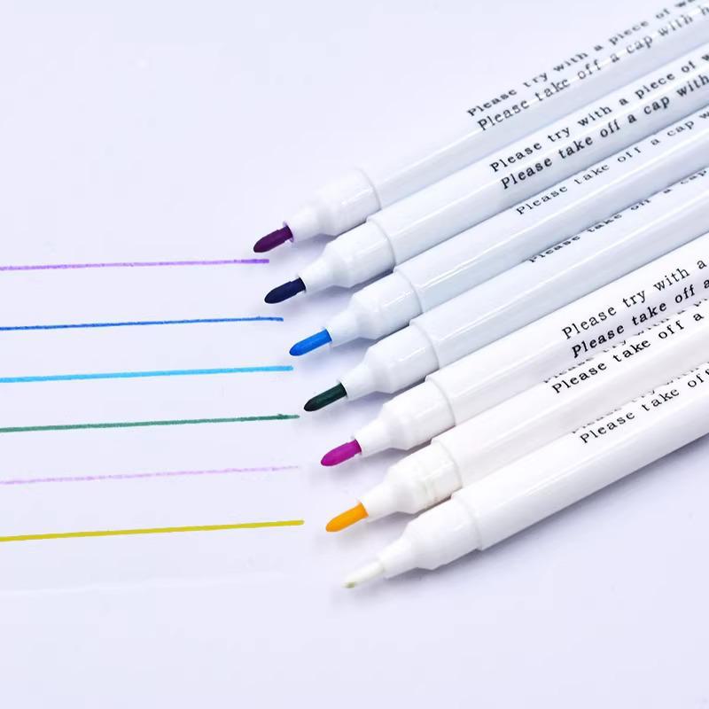Water-Soluble Erasable Pen for Embroidery: Automatically Fading Fabric Marker for Cross Stitch and Sewing Projects