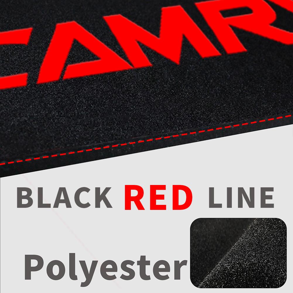 for Toyota Camry XV70 2018- Car Dashboard Cover Dashmat Non‑Slip Protective Dash Mat Pad Auto Accessories