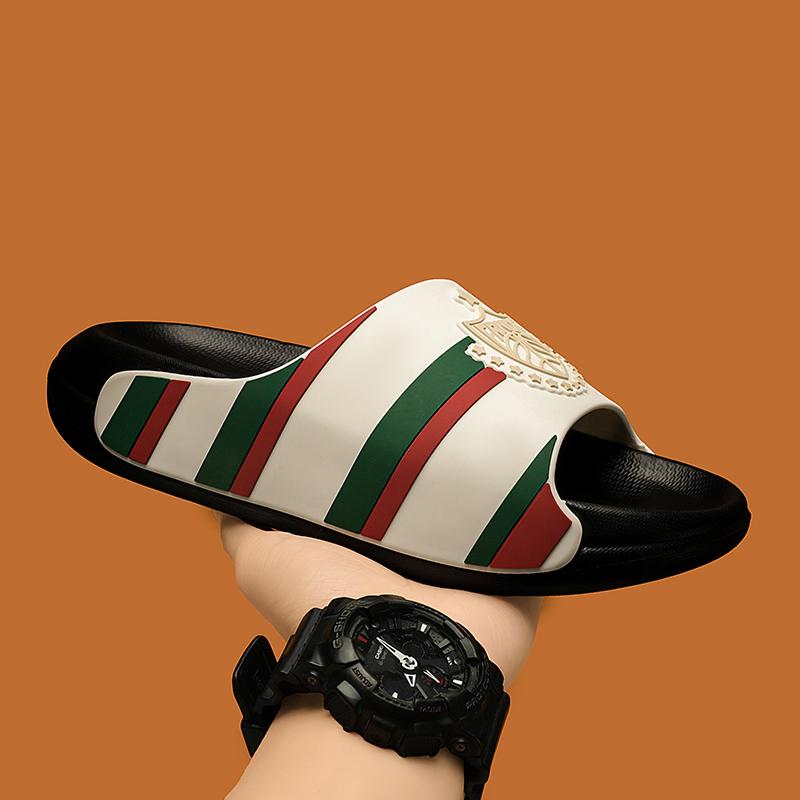 Summer Men's Slippers Comfortable Slippers Outdoor Casual Beach Shoes for Men Flip-Flops EVA Soft Sole Slides