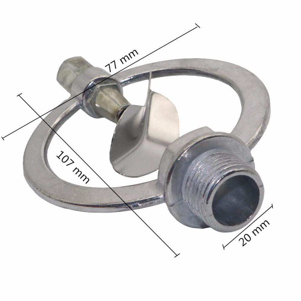 Garden Lawn Rotating Sprinkler 1/2" Male Thread Scattering Nozzle 360 Degree Automatic Rotating Watering Irrigation