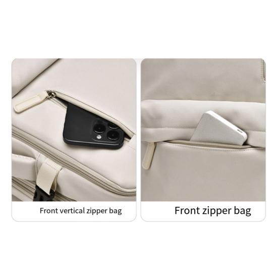 Expandable Travel Backpack Large Capacity Carry-on Backpack with USB Charging Port 15.6 Inch Laptop Backpack Weekender Daypack