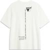 Li Ning Wade Series Letter Rundhals Bequemes Atmungsaktives Vielseitiges Kurzarm-T-Shirt Herren Tops Off-White ATSU567-1