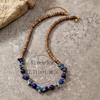 Irregular Stone Beaded Necklace Choker for Women Jewelry Accessories
