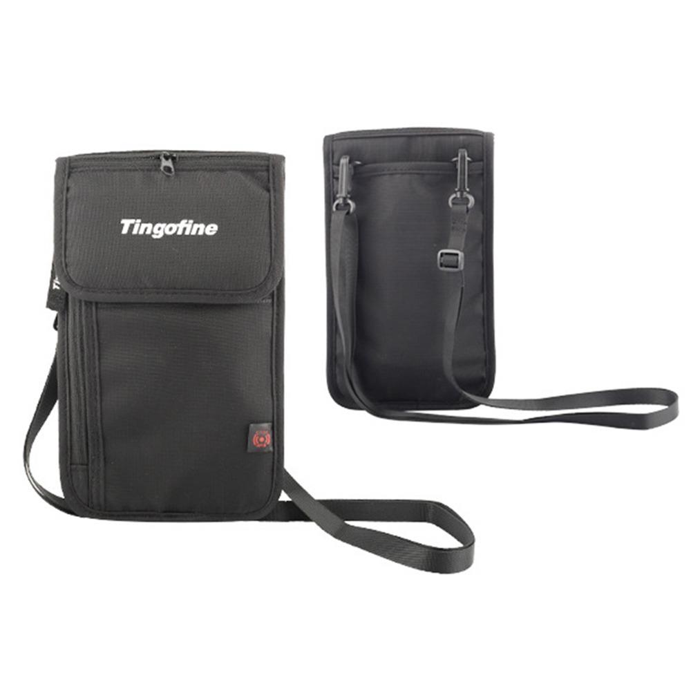 

Регулируемая сумка-кошелек для дорожных документов, защита от кражи, семейный держатель для паспорта, чехол для документов, женский/мужской чёрный