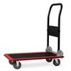 Hm-506 Black And Red Platform Transport Trolley