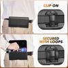 Applicable iPhone mobile phone holster, Samsung Xiaomi universal fanny pack, domestic elderly machine hanging fanny pack, leather case magnetic