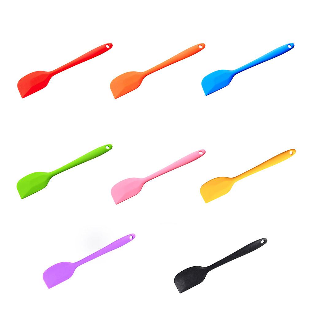 Household Bakery Ergonomic Silicone Spatula Multifunctional Cake Cream Butter Scraper Icing Spreader Baking Tools