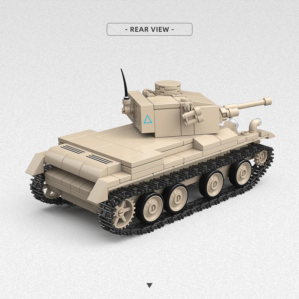 Ww2 Cruise tank MK III 1:35 military model enthusiasts building block toys educational toy home alone novel children toys friend