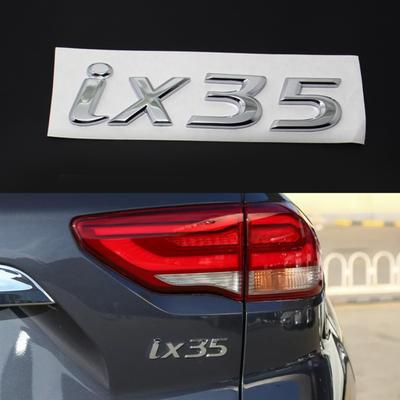 Pro ix35 Emblém Nálepka Logo Zadní Kufr Ocasní Štítek Odznak Auta Samolepky