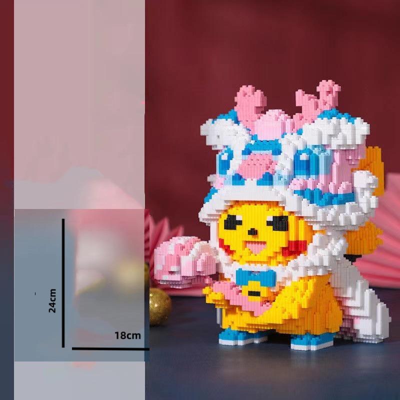 Chaole Sen 2026 Girl Series: Night Market Stall Building Blocks Toy