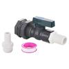1 Set, PVC Water Barrel Spigot Kit, Connector Drain Adapter with Inner Connection for Garden, Rain Barre, Garden Tool Supplies