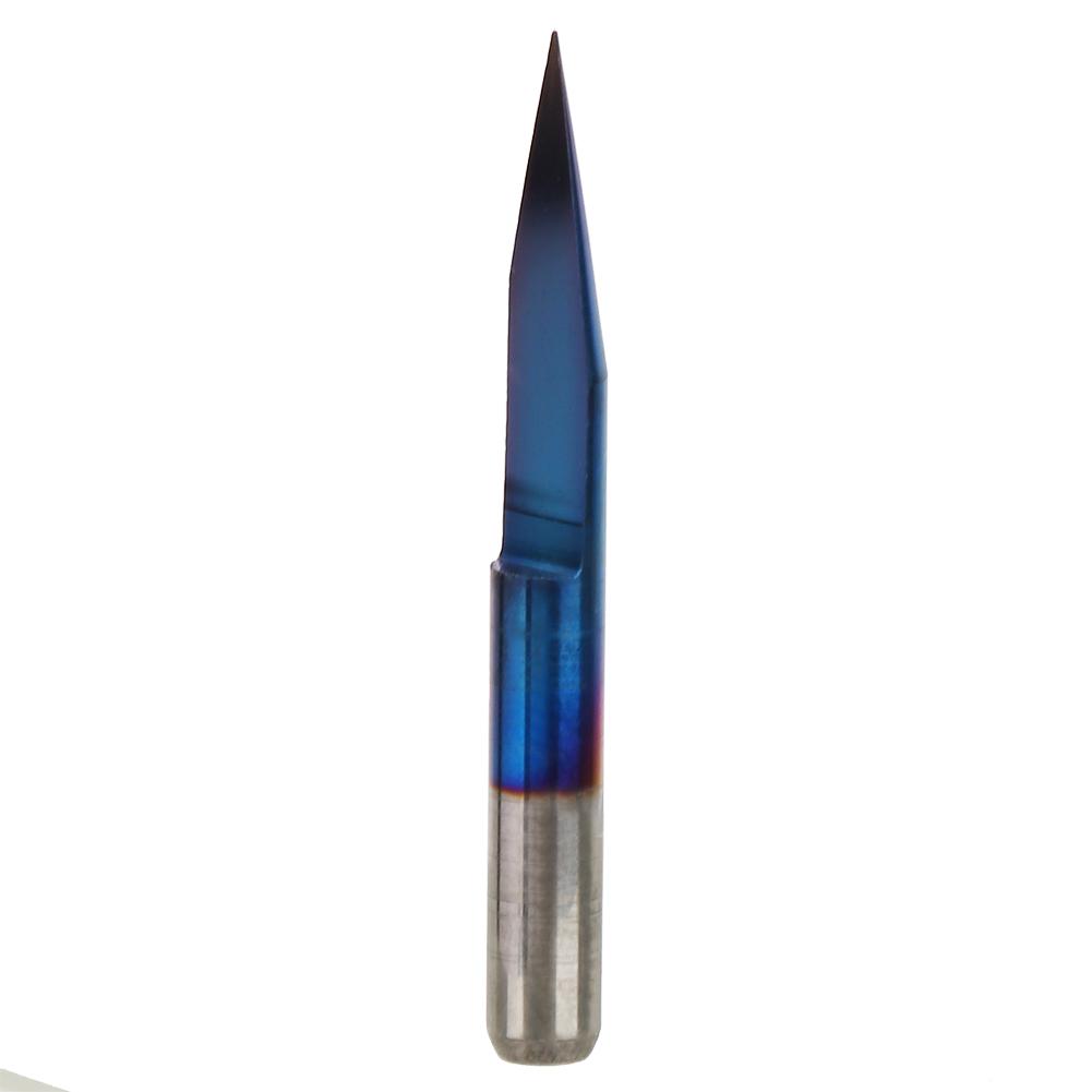 10pcs 3.175 Premium Quality Tungsten Steel PCB Engraving Bit CNC Router Tool (20 Degrees *0.2)