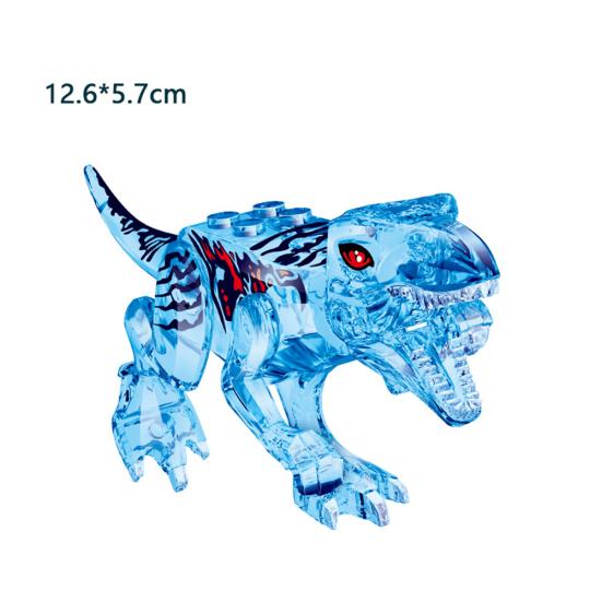 DIY 3D Dinosaur Model Crystal Puzzles Building Blocks Education Kids Toy Gift