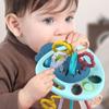 Carrot Baby Pull String Toy Develops Cognitive Crab Montessori Sensory Toys Interactive   Toddlers