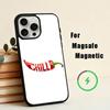 L-Love Red Chili  Phone Case For iPhone17,16,15,14,13,12,11 Plus,For Magnetic Wireless Charge Cover