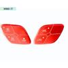 Red Aluminum Central Console AC Button Cover Trim For Toyota C-HR CHR 2018-