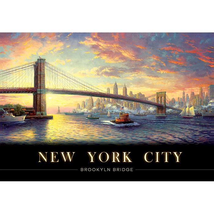 1000 Piece Jigsaw Puzzle - Brooklyn Bridge