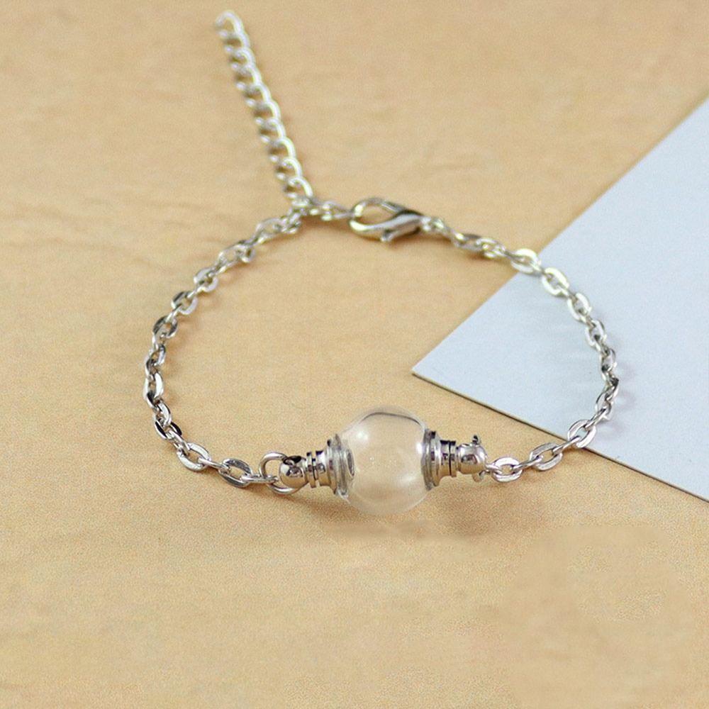 Vícebarevný náramek z provázku s lahvičkou, přívěsek ve tvaru zakřivené kostky, talisman pro štěstí, dárek, skleněná lahvička